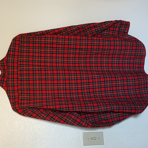 Vtg Pendleton wool tartan button down - Picture 6 of 12